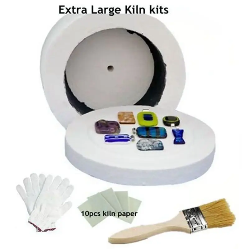 USPS Fast Free Shipping 4pcs Tools in 1 Professional Microwave Kiln Kit For DIY Jewelry Glass Fusing
USPS Fast Free Shipping 4pcs Tools in 1 Professional Microwave Kiln Kit For DIY Jewelry Glass Fusing