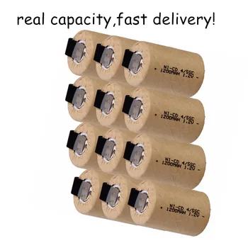 real capacity 12 pcs 4/5SC battery 1.2V batteries power tools for BOSCH for DEWALT for MAKITA 1200mah nicd 3.3cm*2.2cm
real capacity 12 pcs 4/5SC battery 1.2V batteries power tools for BOSCH for DEWALT for MAKITA 1200mah nicd 3.3cm*2.2cm