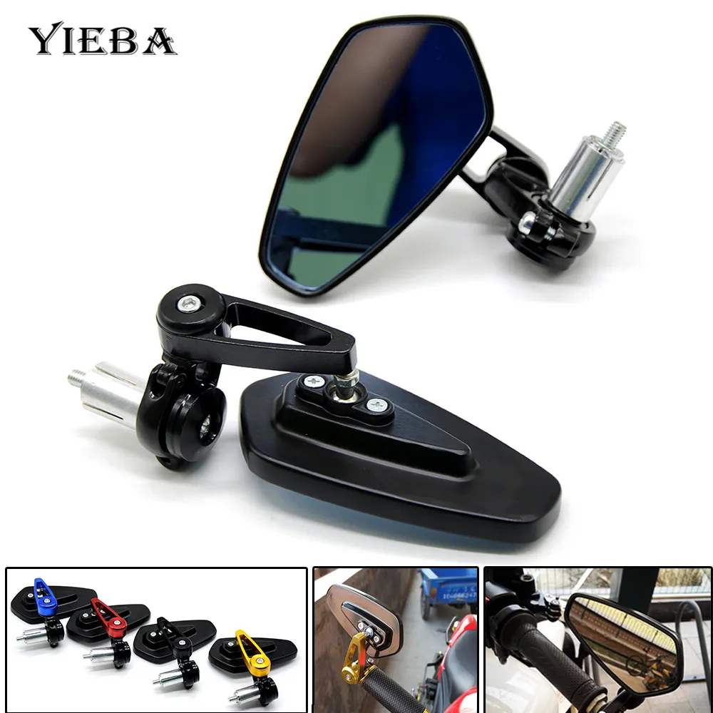 For Honda CB650F CB1000R CBR 600f4i CB400 Suzuki yamaha 7/8"22mm Motorcycle bar end mirror Side Rearview Mirrors handlebar grips
For Honda CB650F CB1000R CBR 600f4i CB400 Suzuki yamaha 7/8"22mm Motorcycle bar end mirror Side Rearview Mirrors handlebar grips