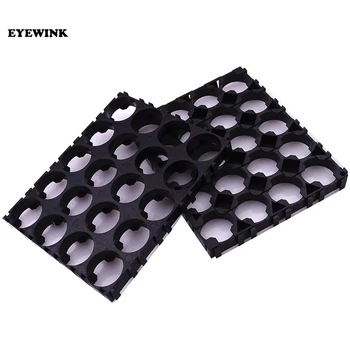 100pcs 4x5 18650 Battery Cell Spacer Black Radiating Shell Plastic 18650 Battery Cell Bracket For 20x 18650 Batteries
100pcs 4x5 18650 Battery Cell Spacer Black Radiating Shell Plastic 18650 Battery Cell Bracket For 20x 18650 Batteries