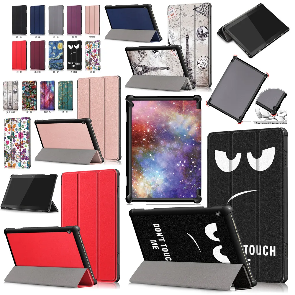 Slim Magnet Skin Cover Print Flip Stand PU Leather Funda Case For Lenovo Tab M10 X605 TB-X605L TB-X605F 10.1" Tablet +Film +Pen
Slim Magnet Skin Cover Print Flip Stand PU Leather Funda Case For Lenovo Tab M10 X605 TB-X605L TB-X605F 10.1" Tablet +Film +Pen