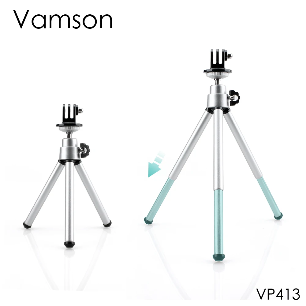 Vamson Mini Scalable Monopod Tripod for Go Pro Accessories For GoPro Hero 7 6 5 4 3+ for Sj4000 for Xiaomi for Yi Camera VP413
Vamson Mini Scalable Monopod Tripod for Go Pro Accessories For GoPro Hero 7 6 5 4 3+ for Sj4000 for Xiaomi for Yi Camera VP413