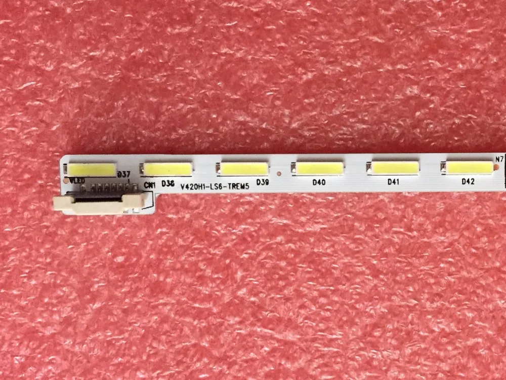 New 5 PCS/lot 48LED 525MM LED backlight strip for 42inch V420H1-LS6-TREM5 V420HJ1-LE6 REV.C5
New 5 PCS/lot 48LED 525MM LED backlight strip for 42inch V420H1-LS6-TREM5 V420HJ1-LE6 REV.C5