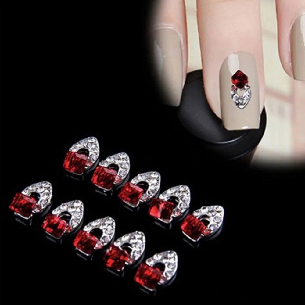 10Pcs/pack Nail Art Decoration Charming 3D Tips Alloy Accessories Manicure Tool Rhinestone Crystal Glitter DIY Design Gel Polish
10Pcs/pack Nail Art Decoration Charming 3D Tips Alloy Accessories Manicure Tool Rhinestone Crystal Glitter DIY Design Gel Polish