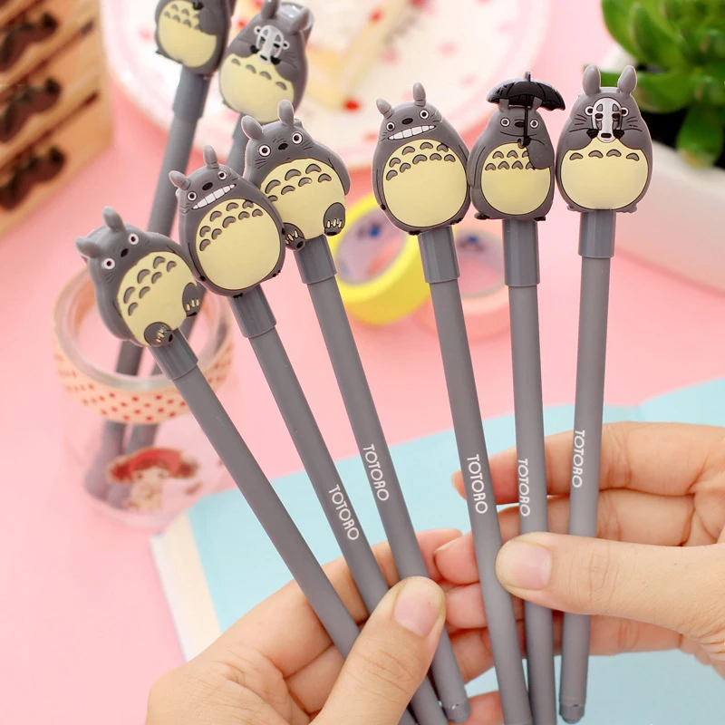 4 pcs/lot Novelty Cute My Neighbor Totoro Gel Ink Pen Signature Pens Escolar Papelaria School Office Supply Promotional Gift
4 pcs/lot Novelty Cute My Neighbor Totoro Gel Ink Pen Signature Pens Escolar Papelaria School Office Supply Promotional Gift
