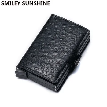 High Quality Rfid Wallet Men Money Bag Mini Purse Male Aluminium Card Wallet Small Clutch Leather Wallet Thin Slim Purse Walet
High Quality Rfid Wallet Men Money Bag Mini Purse Male Aluminium Card Wallet Small Clutch Leather Wallet Thin Slim Purse Walet