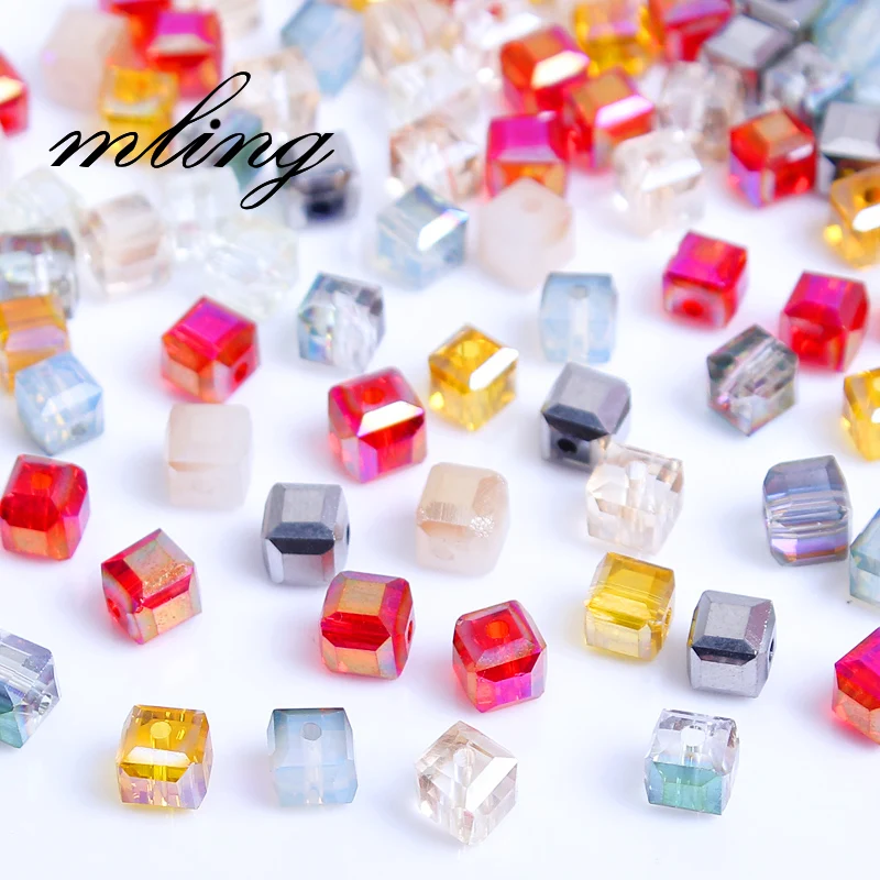 50pcs Upscale czech Transparent Square shape Crystal beads 6mm For Women Needlework Jewelry Making DIY Mix color crystal beads
50pcs Upscale czech Transparent Square shape Crystal beads 6mm For Women Needlework Jewelry Making DIY Mix color crystal beads