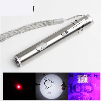 New USB stainless steel mini charging light small flashlight led laser money detector lamp triple flashlight LED Flashligh
New USB stainless steel mini charging light small flashlight led laser money detector lamp triple flashlight LED Flashligh