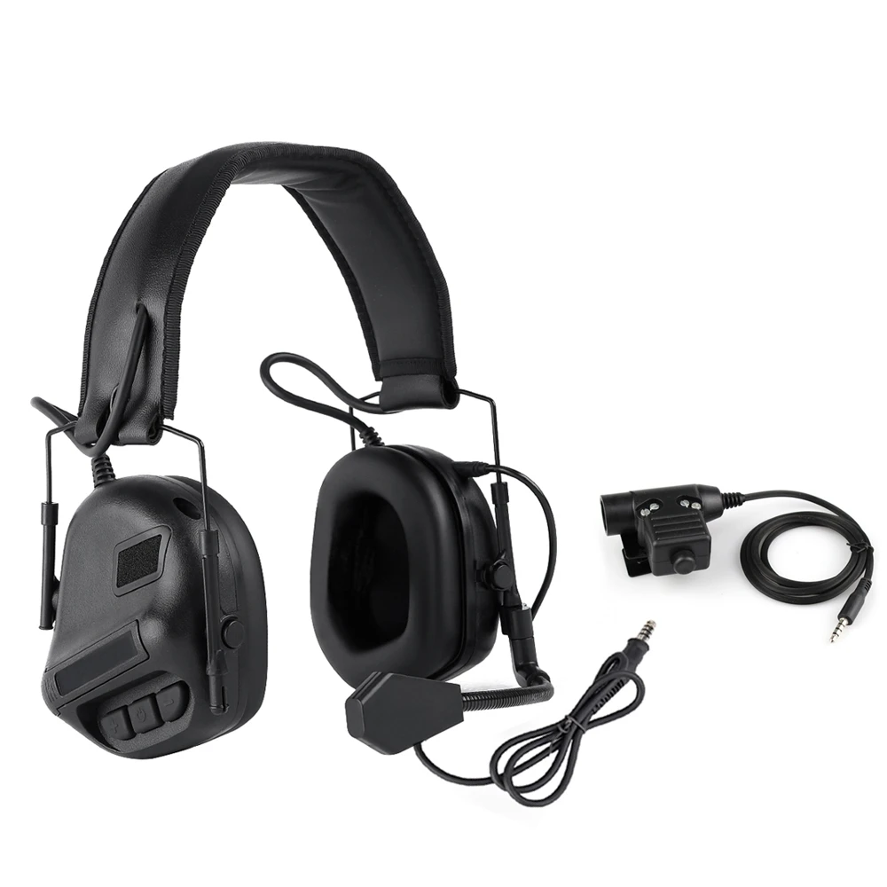 Helmet Communication Headphones Noise Canceling Headphones with Noise Reduction for Outdoor Activities Airsoft
Helmet Communication Headphones Noise Canceling Headphones with Noise Reduction for Outdoor Activities Airsoft