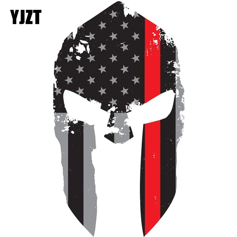 YJZT 8.4CMX15CM Thin Red Line Tattered Spartan Helmet Personalized Reflective Car Stickers Styling C1-6027
YJZT 8.4CMX15CM Thin Red Line Tattered Spartan Helmet Personalized Reflective Car Stickers Styling C1-6027
