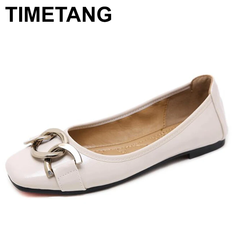 TIMETANGEuropean American style women shoes Metal buckle Flat Shoes Large size Shallowmouth Single shoesComfortableNon-slip E512
TIMETANGEuropean American style women shoes Metal buckle Flat Shoes Large size Shallowmouth Single shoesComfortableNon-slip E512