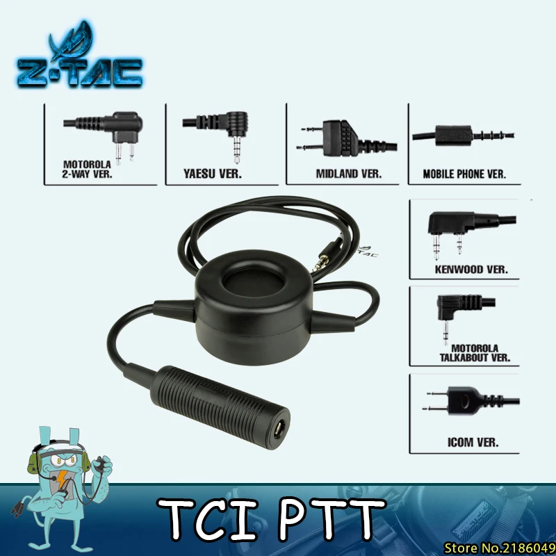 Z Tactical Waterproof PTT Compatible with Comtac II H50 SORDIN HD03 Headset Headphone Airsoft Accessories Z114
Z Tactical Waterproof PTT Compatible with Comtac II H50 SORDIN HD03 Headset Headphone Airsoft Accessories Z114