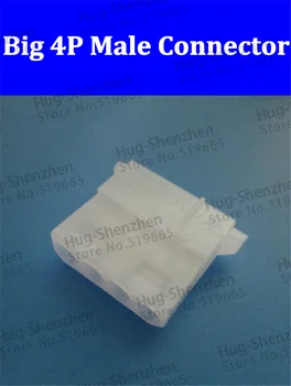 molex White big 4P 4D 4pin male for PC computer ATX IDE Power connector plastic shell Housing for female terminal pins
molex White big 4P 4D 4pin male for PC computer ATX IDE Power connector plastic shell Housing for female terminal pins