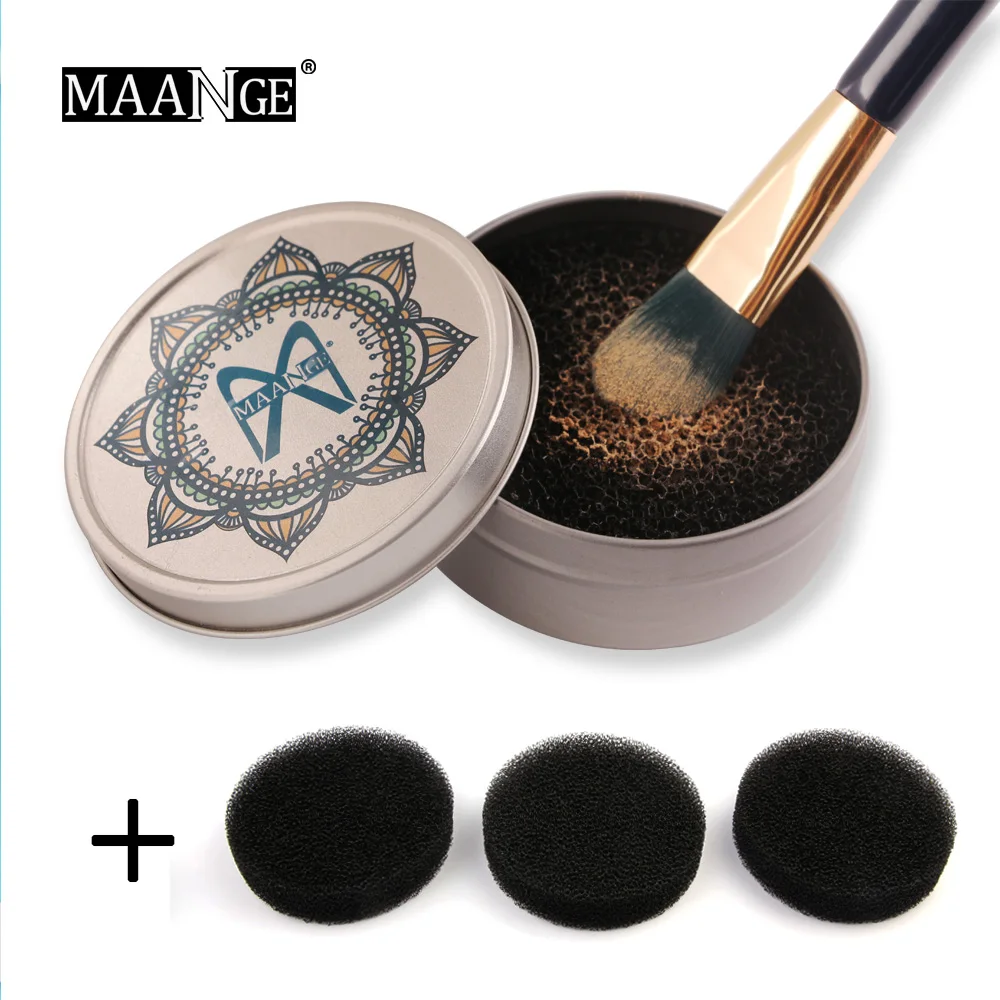 MAANGE Makeup Brush Cleaner Sponge Remover Color From Brush Eyeshadow Sponge Tool Cleaner Quick Color Off Brushes Cleaner
MAANGE Makeup Brush Cleaner Sponge Remover Color From Brush Eyeshadow Sponge Tool Cleaner Quick Color Off Brushes Cleaner