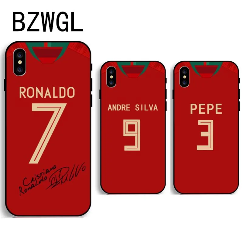 BZWGL Portugal flag Football Cristiano Ronaldo Silva Phone Case for iPhone 6 6s 7 8 Plus 5 5S Cover for iPhone XS Max XR Cases
BZWGL Portugal flag Football Cristiano Ronaldo Silva Phone Case for iPhone 6 6s 7 8 Plus 5 5S Cover for iPhone XS Max XR Cases