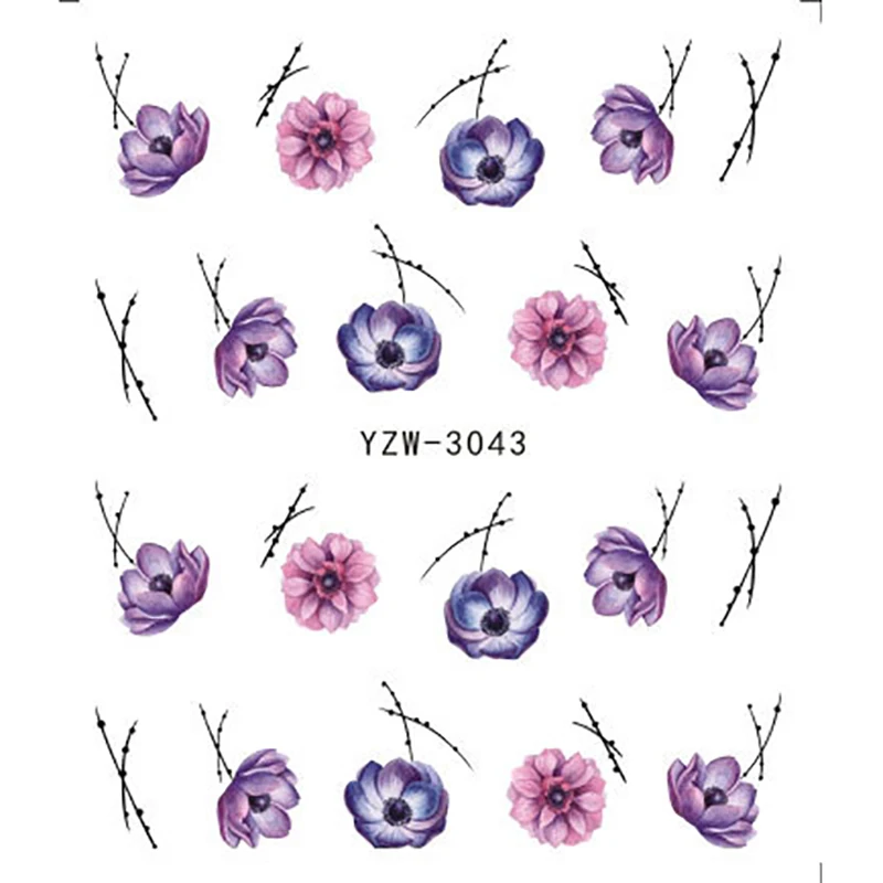 1pcs Nail Sticker Butterfly Flower Water Transfer Decal Sliders for Nail Art Decoration Tattoo Manicure Wraps Tools Tip
1pcs Nail Sticker Butterfly Flower Water Transfer Decal Sliders for Nail Art Decoration Tattoo Manicure Wraps Tools Tip