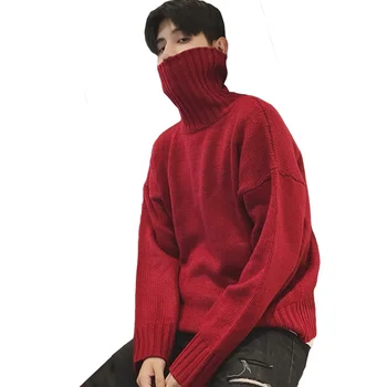 2020 Winter turtleneck sweater men Korean version of the trendy men's wild thick sweater round neck sweater
2020 Winter turtleneck sweater men Korean version of the trendy men's wild thick sweater round neck sweater