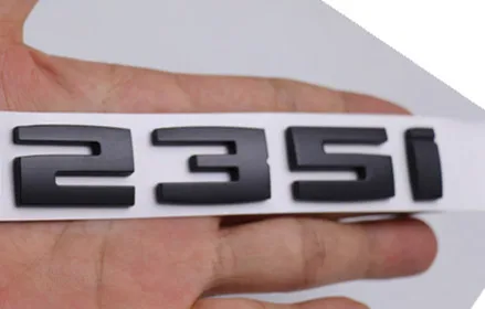 FOR BMW F22 2-Series OEM QUALITY M235i Rear Trunk Emblem, Decal Badge 235i M235i NEW MATTE BLACK
FOR BMW F22 2-Series OEM QUALITY M235i Rear Trunk Emblem, Decal Badge 235i M235i NEW MATTE BLACK