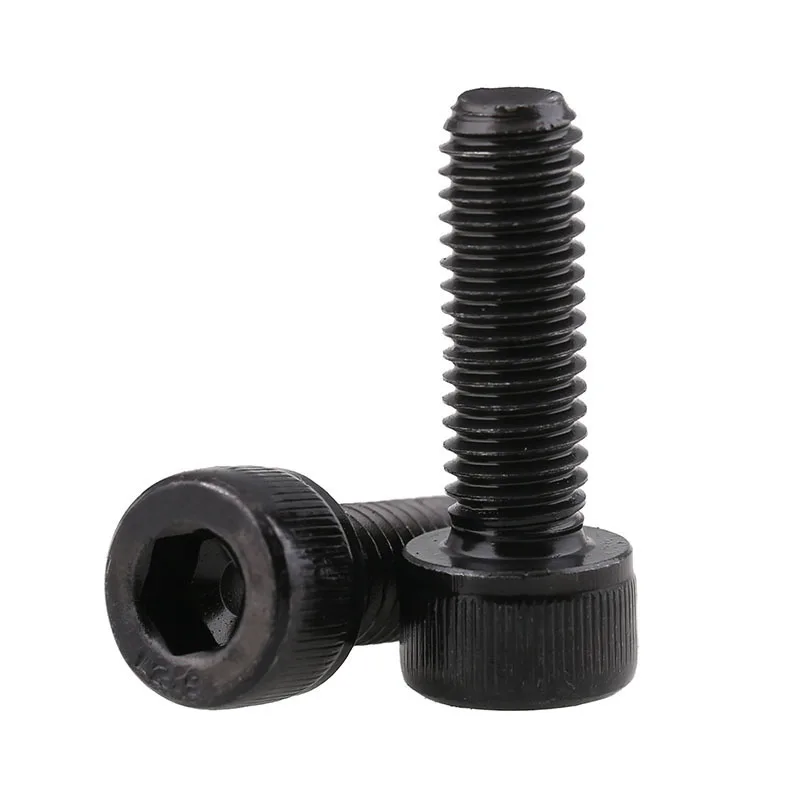 DIN912 M2 Metric Thread Black Grade 12.9 Alloy Steel Hex Socket Head Cap Screw Bolts M2*(3/4/5/6/7/8/9/10/12/14/15~40) mm
DIN912 M2 Metric Thread Black Grade 12.9 Alloy Steel Hex Socket Head Cap Screw Bolts M2*(3/4/5/6/7/8/9/10/12/14/15~40) mm