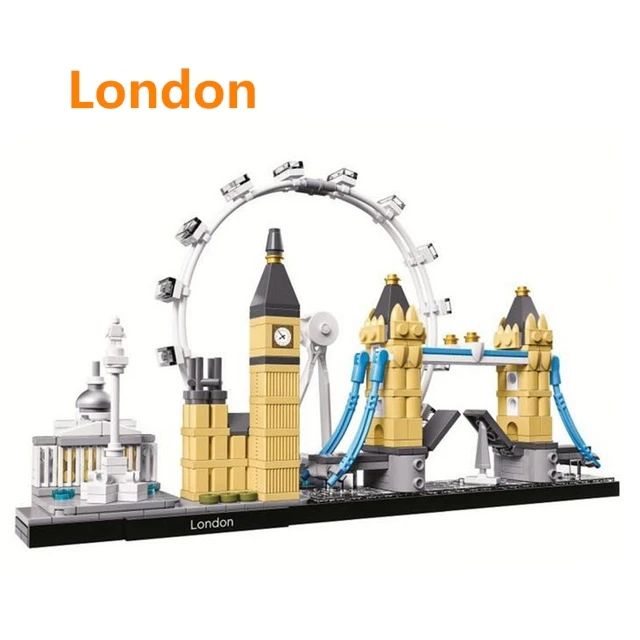 Landmark building London Tower Bridge Big Ben Model Building Blocks Educational Children Toy Compatible with Lego
Landmark building London Tower Bridge Big Ben Model Building Blocks Educational Children Toy Compatible with Lego