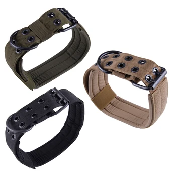 M/L/XL Military Tactical Army Adjustable Nylon Dog Training Collar Leash with Metal Buckle
M/L/XL Military Tactical Army Adjustable Nylon Dog Training Collar Leash with Metal Buckle