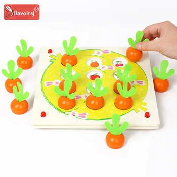 Carrot Wooden Puzzles Square Fruit Cognition Studying Games Children Toy Montessori Baby Toys T0304
Carrot Wooden Puzzles Square Fruit Cognition Studying Games Children Toy Montessori Baby Toys T0304