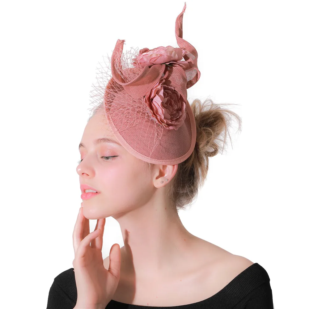 Dark peach Fascinators Hat wedding headdress elegant headpieces veils Mesh Cocktail Tea party hat flower Royal Ascot hair clips
Dark peach Fascinators Hat wedding headdress elegant headpieces veils Mesh Cocktail Tea party hat flower Royal Ascot hair clips