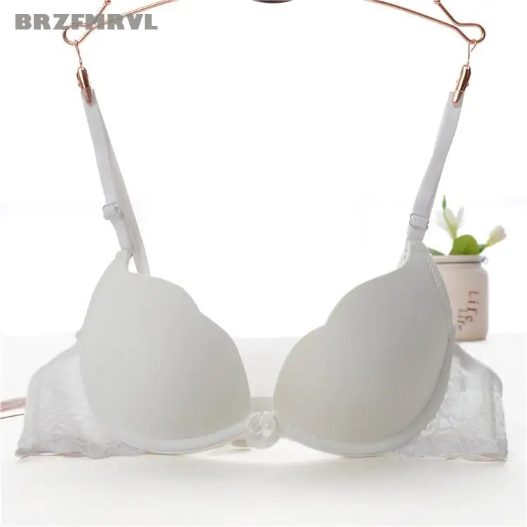 Image Smart   Sexy Women bra Underwire support Bra Women Ultimate Lace Push Up Bra for small chest brassiere gather breast lovely bra