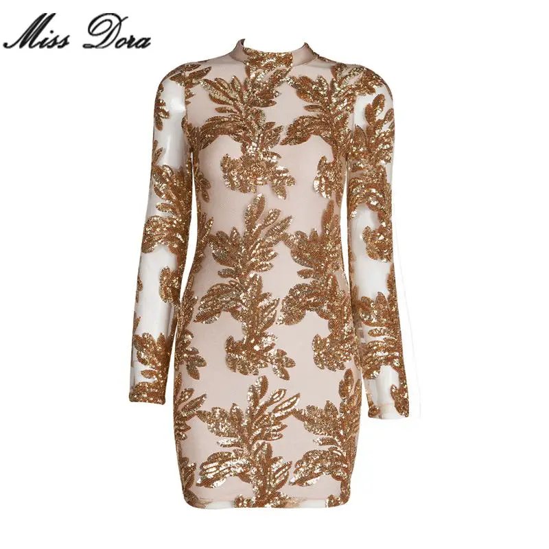 2017 spring New arrival women dress high neck Long Sleeve gold sequined bandage Mesh fashion Celebrity Runway Dress party dress
2017 spring New arrival women dress high neck Long Sleeve gold sequined bandage Mesh fashion Celebrity Runway Dress party dress