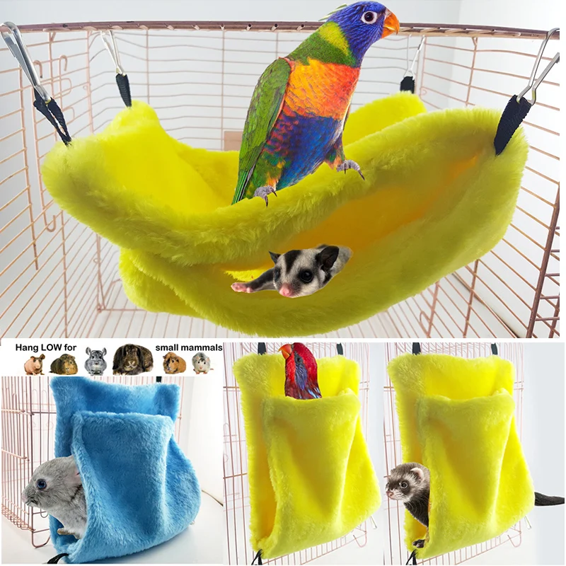 Hamster Hanging Cozy Bed Birds Pet Parrot Rat Hamster Ferret Hammock House Cuddle Cup Snuggle Pouch Sleeping Hammock Bag
Hamster Hanging Cozy Bed Birds Pet Parrot Rat Hamster Ferret Hammock House Cuddle Cup Snuggle Pouch Sleeping Hammock Bag