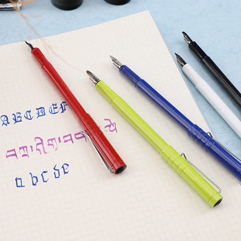 1pc/lot Creative Parallel Fountain Pen 0.5 1.0 1.5 2.0 2.5 3.0mm Art Calligraphy Pens for Writing School Office Supplies
1pc/lot Creative Parallel Fountain Pen 0.5 1.0 1.5 2.0 2.5 3.0mm Art Calligraphy Pens for Writing School Office Supplies