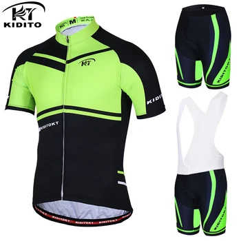 KIDITOKT Breathable Cycling Jerseys Set Summer MTB Bicycle Cycling Clothes Anti-UV Racing Bike Cycling Clothing Suit For Men
KIDITOKT Breathable Cycling Jerseys Set Summer MTB Bicycle Cycling Clothes Anti-UV Racing Bike Cycling Clothing Suit For Men