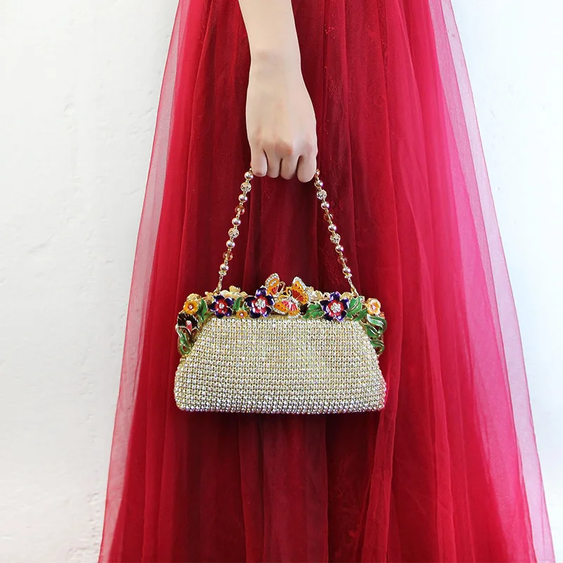 Custom Dinner Bag hand bag bag Korean diamond 2018 new all-match evening dress party bride Handbag Bag
Custom Dinner Bag hand bag bag Korean diamond 2018 new all-match evening dress party bride Handbag Bag