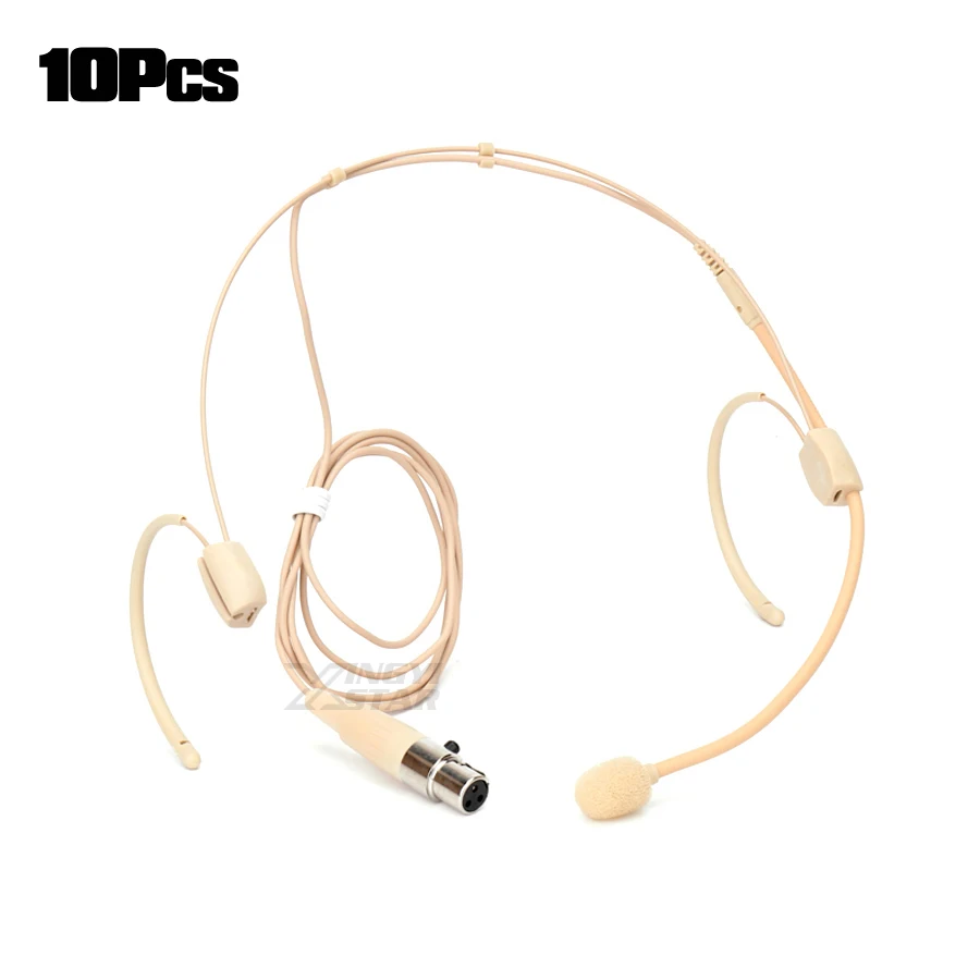 10Pcs Beige Mini XLR 3 Pin TA3F Dual Earhook Headset Microphone Headworn Mic For SAMSON UM1 CT7 PXD2 Wireless System Transmitter
10Pcs Beige Mini XLR 3 Pin TA3F Dual Earhook Headset Microphone Headworn Mic For SAMSON UM1 CT7 PXD2 Wireless System Transmitter