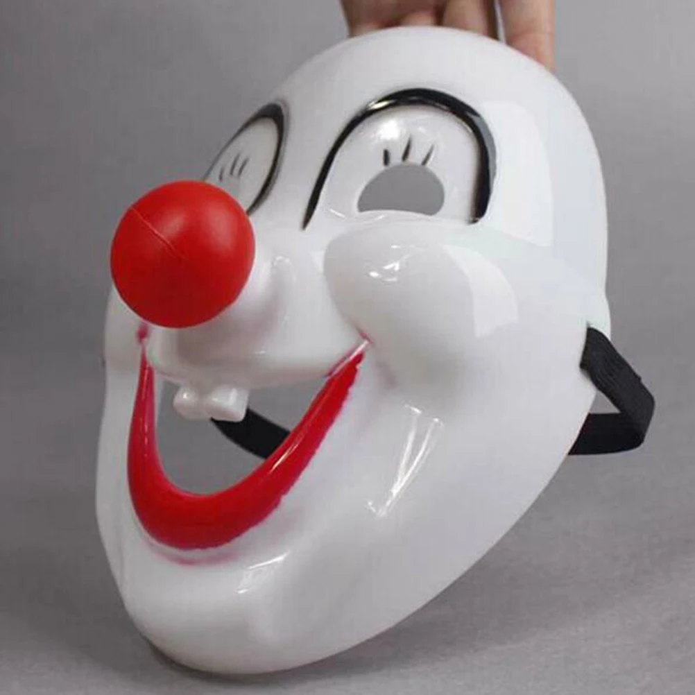 Crazed Red Nose Clown Mask Horror Halloween Scary Fancy Mask Dress Circus Troupe Party Supplies
Crazed Red Nose Clown Mask Horror Halloween Scary Fancy Mask Dress Circus Troupe Party Supplies