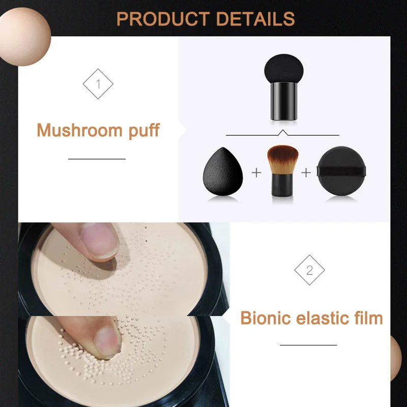 Small Mushroom Head Air Cushion BB Cream Female Liquid Foundation Concealing Breathable Brightening Hot Mdf
Small Mushroom Head Air Cushion BB Cream Female Liquid Foundation Concealing Breathable Brightening Hot Mdf