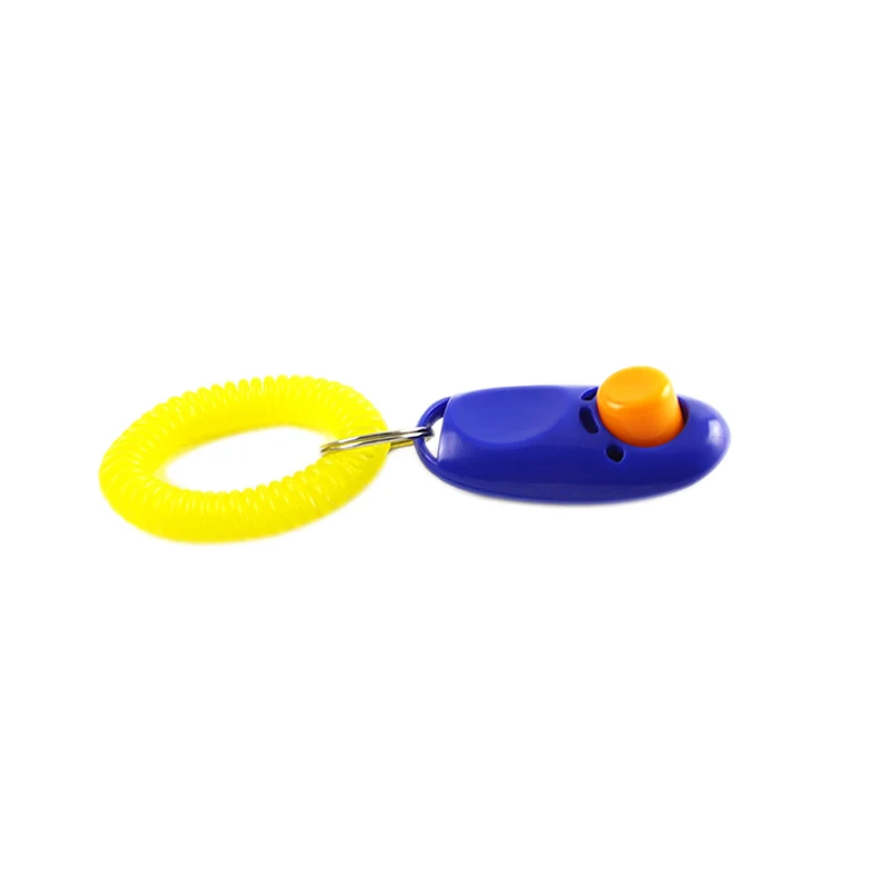 Universal Cat Dog Puppy Clicker Agility Training Button Trainer With Keyring + Wrist Strap Pet Obedience Aid Tool 669
Universal Cat Dog Puppy Clicker Agility Training Button Trainer With Keyring + Wrist Strap Pet Obedience Aid Tool 669