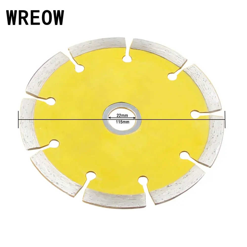 1Pc Diamond 115mm Circular Saw Blade Brick Concrete Ceramic Dry Cutting Disc Blade Wheel Saw Grinding Tool
1Pc Diamond 115mm Circular Saw Blade Brick Concrete Ceramic Dry Cutting Disc Blade Wheel Saw Grinding Tool