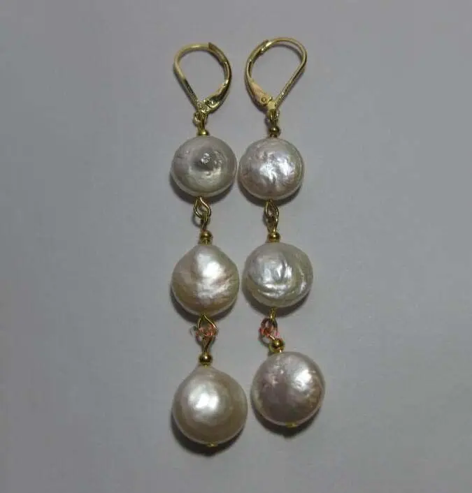 free shipping 14k/20 Yellow Gold Charming AAA+ 11-12mm real natural south sea white pearl earring
free shipping 14k/20 Yellow Gold Charming AAA+ 11-12mm real natural south sea white pearl earring