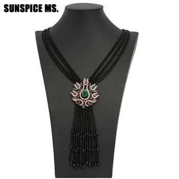 Handmade Long Tassels Beads Pendant Necklace Strand Chain For Women Bohemia Ethnic Natural Stone Fashion Jewelry Gift 2018 New
Handmade Long Tassels Beads Pendant Necklace Strand Chain For Women Bohemia Ethnic Natural Stone Fashion Jewelry Gift 2018 New