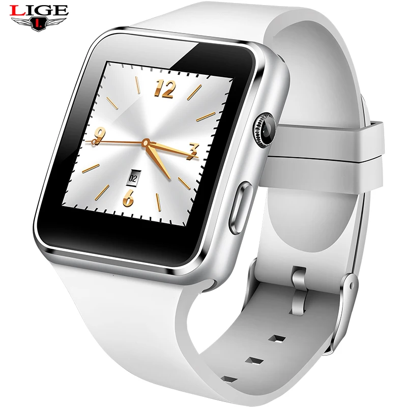 LIGE 2019 New Men Smart Watch SIM TF Card Digital Camera Sport Smart Watch Music Play Pedometer Support Android montre femme
LIGE 2019 New Men Smart Watch SIM TF Card Digital Camera Sport Smart Watch Music Play Pedometer Support Android montre femme