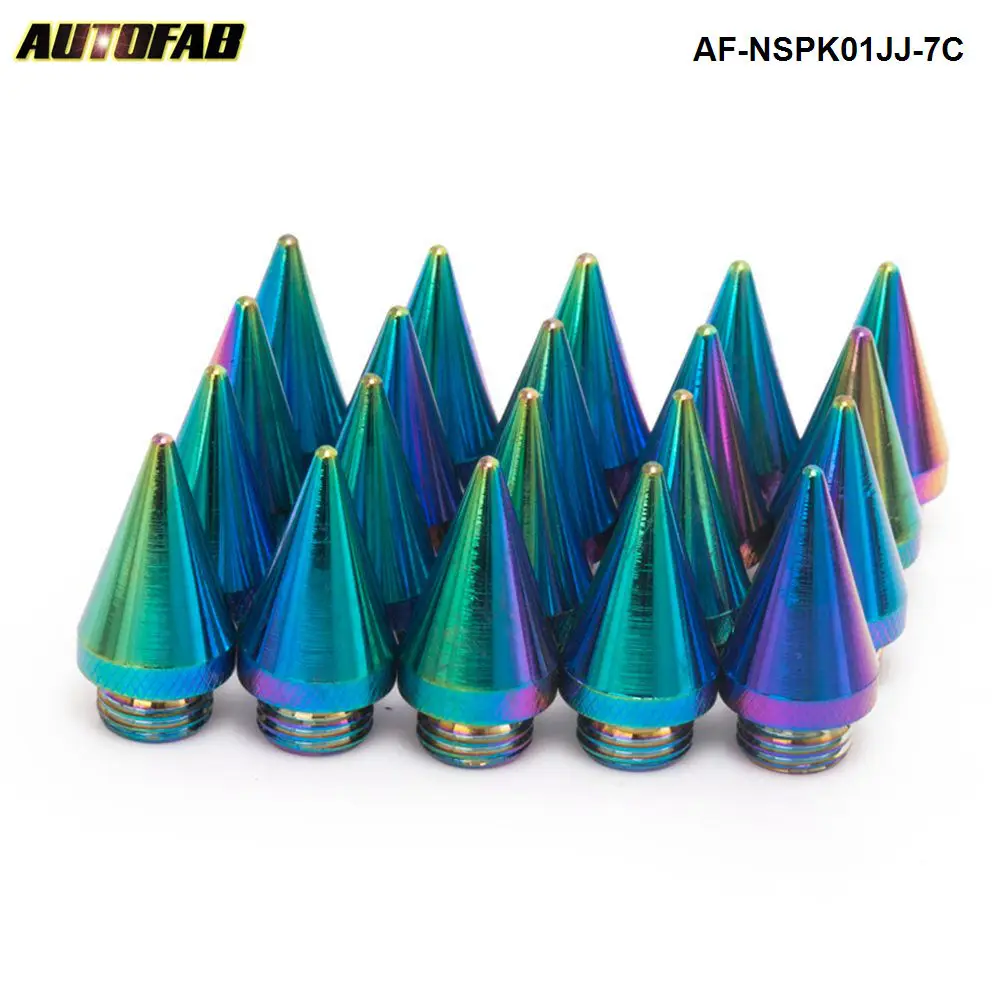 Neochrome 20PCS Fantastic Look Aluminum Wheel Lug nuts Spikes Spear tip Extened Tuner Jdm Racing AF-NSPK01JJ-7C
Neochrome 20PCS Fantastic Look Aluminum Wheel Lug nuts Spikes Spear tip Extened Tuner Jdm Racing AF-NSPK01JJ-7C