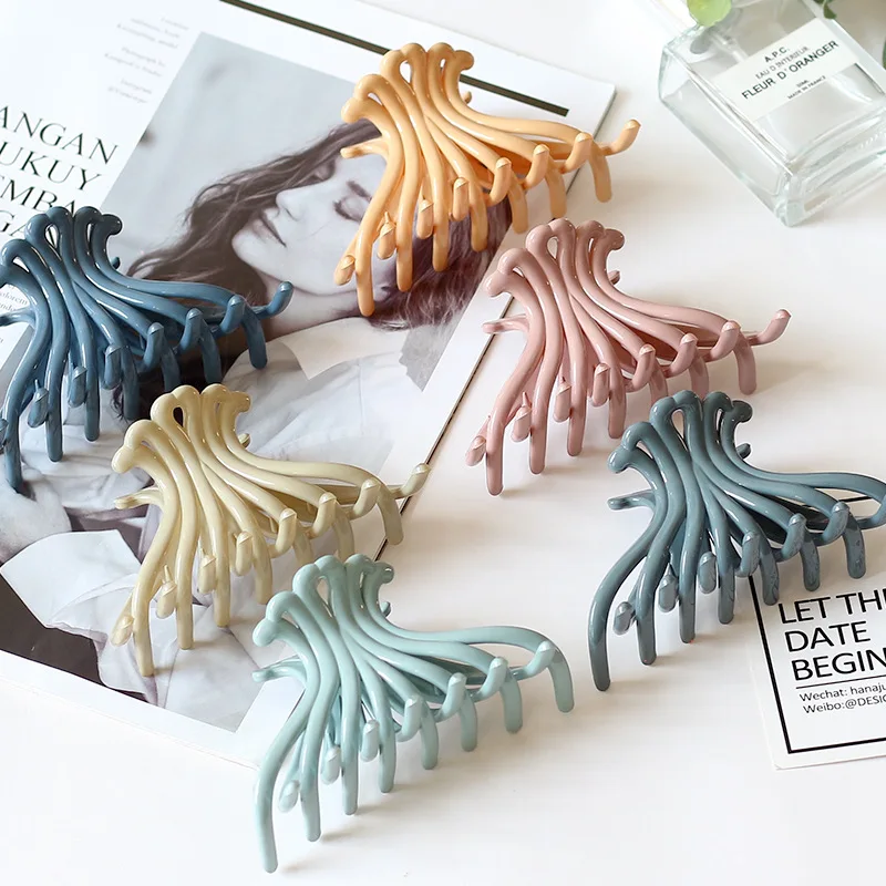 1PC Large bow Elegant Women Acrylic Hairpins Colorful geometric Hair Claw Clips Barrattes Hair Styling Accessories for Ladies
1PC Large bow Elegant Women Acrylic Hairpins Colorful geometric Hair Claw Clips Barrattes Hair Styling Accessories for Ladies