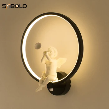 Modern Wall Lamps Art Angel Nordic Creative Lamp For Living Room Bedroom Bedside Wall Lighting LED Wall Lamp Home Lighting
Modern Wall Lamps Art Angel Nordic Creative Lamp For Living Room Bedroom Bedside Wall Lighting LED Wall Lamp Home Lighting