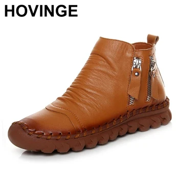 HOVINGE Everest winter boots womens botas woman boots real leather sheep wool warm cotton boots botas lace up
HOVINGE Everest winter boots womens botas woman boots real leather sheep wool warm cotton boots botas lace up