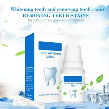 10ml Tooth Whitening Smoke Tea Coffee Stains Removal Whitening Oral Tooth Care Liquid Strips Remove
10ml Tooth Whitening Smoke Tea Coffee Stains Removal Whitening Oral Tooth Care Liquid Strips Remove