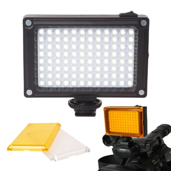 

Ulanzi Mini LED Video Light Photo Lighting on Camera Hotshoe Dimmable LED Lamp for Canon Nikon Sony Camcorder DV DSLR Youtube