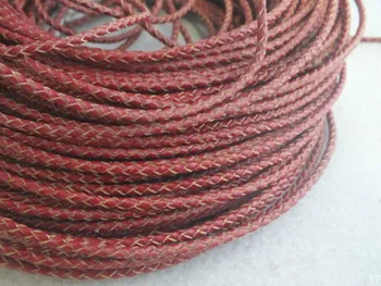 free ship! A-4764 Jewelry DIY 3mm Wine Braided Leather Cord For Necklace Cord
free ship! A-4764 Jewelry DIY 3mm Wine Braided Leather Cord For Necklace Cord