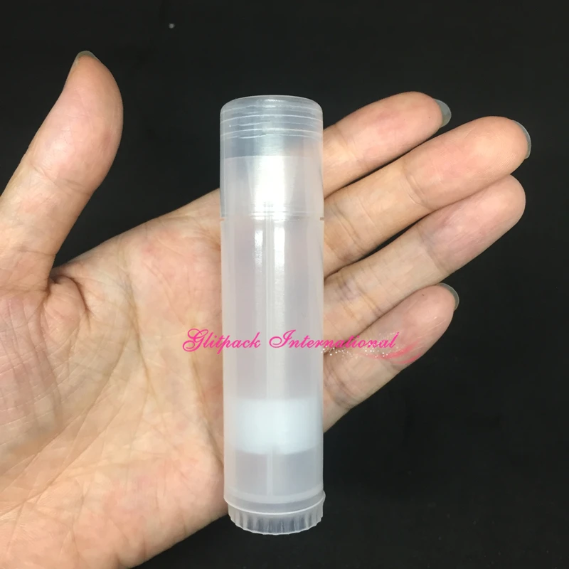 clear empty lip balm tube