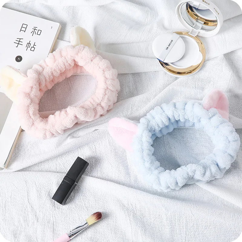 Cute Elastic Plush Cat Ears Baby Headbands For Girls Makeup Washing Face Winter Warm Headband Headwrap Hairband Hair Accessories
Cute Elastic Plush Cat Ears Baby Headbands For Girls Makeup Washing Face Winter Warm Headband Headwrap Hairband Hair Accessories